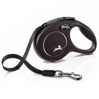 Рулетка Флекси Классик ХS ремень 3м на 12кг черная/23129/20/Евро