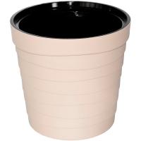 Кашпо Дюна 11л светло-бежевый с вставкой 02097 /5шт/Милих Кашпо Дюна 11л светло-бежевый с вставкой 02097 /5шт/Милих