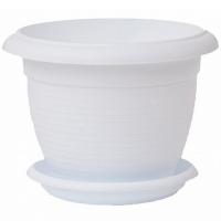 Кашпо Терра 6л белый