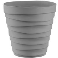 Кашпо Бархан 2,25л серый жемчуг КШ-4341