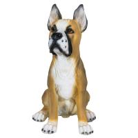 Щенок боксера с купированными ушами L24W22H36см 626210/F244