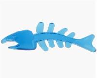 Игрушка для собак Скелет рыбы резиновая 12,5см/С029