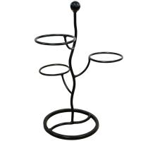 Подставка Настольная РЗДИ РОСТОК 3 горшка черная Подставка Настольная РЗДИ РОСТОК 3 горшка черная