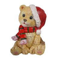 Мишка в колпаке (бежевый)L6W7H12см 626858/W046 Мишка в колпаке (бежевый)L6W7H12см 626858/W046