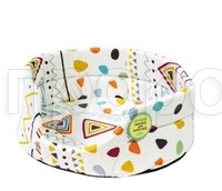 Лежанка овальная стеганая поролоновая хлопок Геометрия МИКС 52*46*20см/DONBARON Лежанка овальная стеганая поролоновая хлопок Геометрия МИКС 52*46*20см/DONBARON