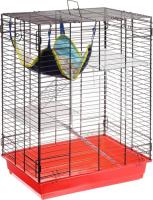 Клетка для шиншилл и хорьков с гамаком 725жк 60*40*80см Клетка для шиншилл и хорьков с гамаком 725жк 60*40*80см