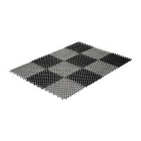 Коврик Травка 42*56см  черно-серый Коврик Травка 42*56см  черно-серый