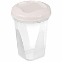 Банка д/хранения пищ. прод. Тондо 0,90л с завинчивающейся крышкой кремовый С286 /16шт/Мартика Банка д/хранения пищ. прод. Тондо 0,90л с завинчивающейся крышкой кремовый С286 /16шт/Мартика