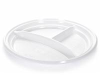 Тарелка 205 3-х секц. (100шт) ПС СТ/115630 Тарелка 205 3-х секц. (100шт) ПС СТ/115630
