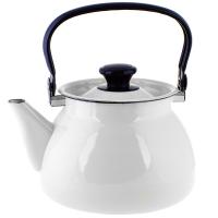 Чайник 3л с метал. ручкой сферич. белый без декора 42104-122-У4 /4шт/Керчь Чайник 3л с метал. ручкой сферич. белый без декора 42104-122-У4 /4шт/Керчь