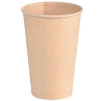 Стакан 400мл (25шт) Крафт 2-х слойный D90 /20шт/ АУ
