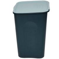 Бак универсальный квадрат. 43л с крышкой серый /38440/VERDE Бак универсальный квадрат. 43л с крышкой серый /38440/VERDE