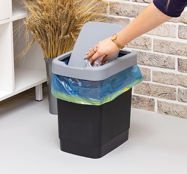 Контейнер д/мусора 18л ТВИН синий М2479 /8шт/М-пласт Контейнер д/мусора 18л ТВИН синий М2479 /8шт/М-пласт