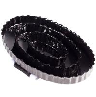 Скребница металлическая овальная