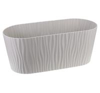 Кашпо ВОЛНА овал 4,2л кремовый М3191