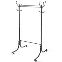 Вешалка гардеробная матовый черный ВГ90-6/Ч												 Вешалка гардеробная матовый черный ВГ90-6/Ч