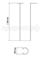 опора для цветов d20 120  опора для цветов d20 120