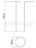 опора для цветов d40 120  опора для цветов d40 120