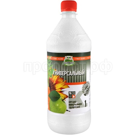 Зеленый Остров Гумат калия 1л Универсальный 2,5% Зеленый Остров Гумат калия 1л Универсальный 2,5%