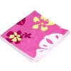 Салфетка д/уборки 30*30см с рисунком, микрофибра, розовый 310210 Салфетка д/уборки 30*30см с рисунком, микрофибра, розовый 310210