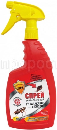 Бдительный Страж спрей от клопов, блох 750мл Бдительный Страж спрей от клопов, блох 750мл