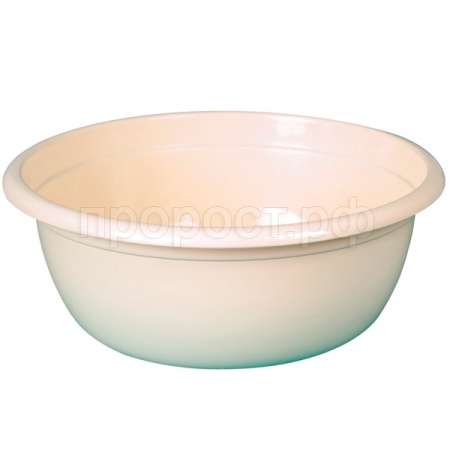 Таз 8л круглый слоновая кость 03023 /10шт/Арз Таз 8л круглый слоновая кость 03023 /10шт/Арз