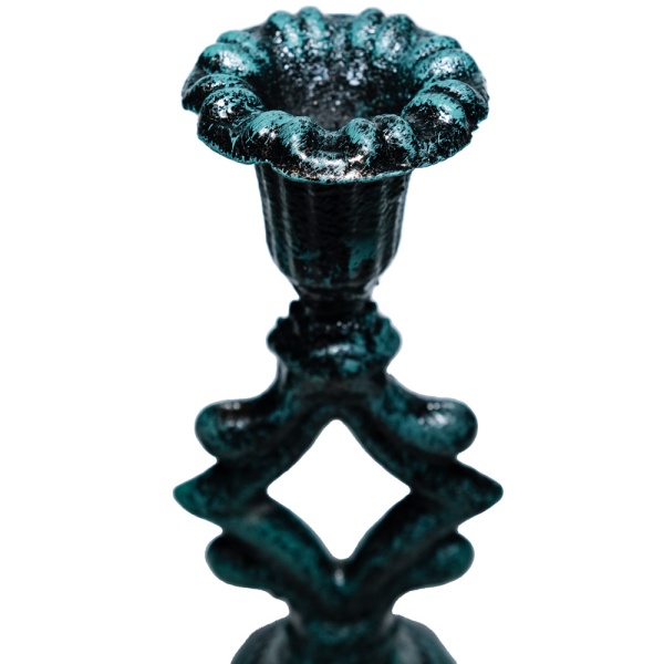 ДЕКОР Подсвечник Ампир антик зеленый РЗДИ/1шт ДЕКОР Подсвечник Ампир антик зеленый РЗДИ/1шт