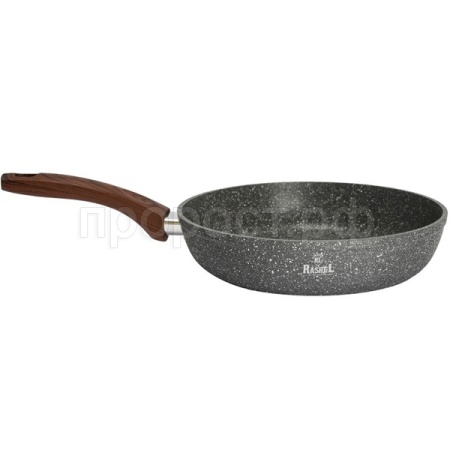 R-10824 Сковорода-сотейник литая D24 с антипр. покр. индук. дно серый гранит /12шт/ Маруся   R-10824 Сковорода-сотейник литая D24 с антипр. покр. индук. дно серый гранит /12шт/ Маруся