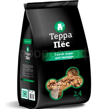 Корм Терра Пёс для щенков 2,4кг