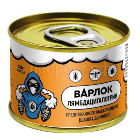 Шашка Варлок 40г лямбдацигалотрин инсектоакарицидная/Капитал-Прок Шашка Варлок 40г лямбдацигалотрин инсектоакарицидная/Капитал-Прок