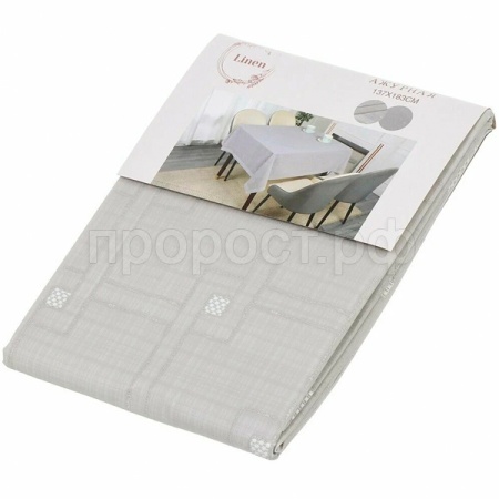 Скатерть 137*183 LINEN серый /ST-1116G/Перспектива Скатерть 137*183 LINEN серый /ST-1116G/Перспектива