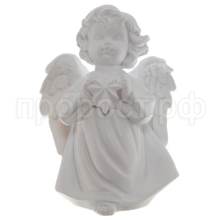 Ангелочек со звездочкой L11W8H15см белый 626433/А027 Ангелочек со звездочкой L11W8H15см белый 626433/А027