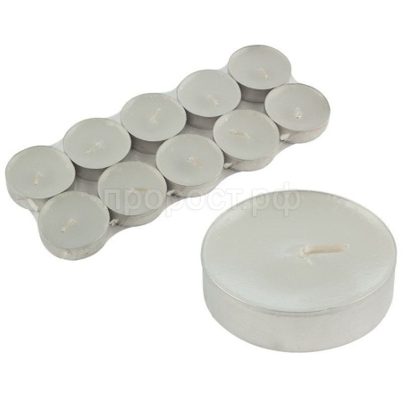 Свечи чайные (10шт) 106116 /200шт/Волшебная страна Свечи чайные (10шт) 106116 /200шт/Волшебная страна