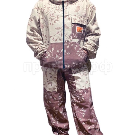 Пчелы Костюм бязь цветн Барбарис (к на молн+ш) р-р 56-58/ЧК Пчелы Костюм бязь цветн Барбарис (к на молн+ш) р-р 56-58/ЧК