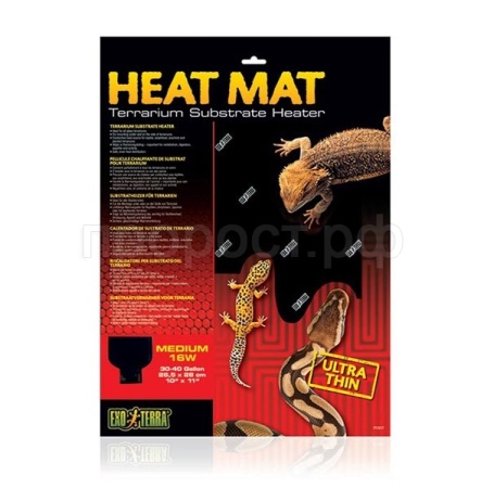 Коврик для террариума греющий 16Вт 26.5*28см/PT2017/H220170/Триол/ Коврик для террариума греющий 16Вт 26.5*28см/PT2017/H220170/Триол/