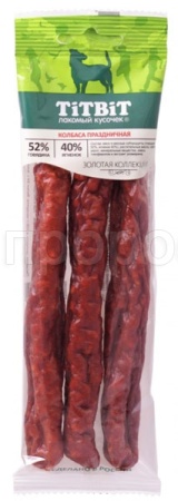Лакомство С Колбаса Праздничная Золотая коллекция 80гр/018040 Лакомство С Колбаса Праздничная Золотая коллекция 80гр/018040