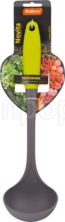 Половник Novita из нейлона с цветной ручкой из TPR  Половник Novita из нейлона с цветной ручкой из TPR