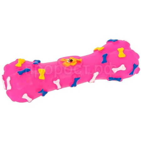 Игрушка с Косточка с рисунком резиновая 16см/27799279/Каскад Игрушка с Косточка с рисунком резиновая 16см/27799279/Каскад