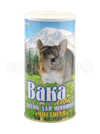 Песок для шиншилл Чистюля Люкс с тальком 1,6л Песок для шиншилл Чистюля Люкс с тальком 1,6л