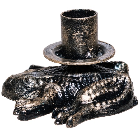 ДЕКОР Подсвечник Лягушка антик золото РЗДИ/1шт ДЕКОР Подсвечник Лягушка антик золото РЗДИ/1шт