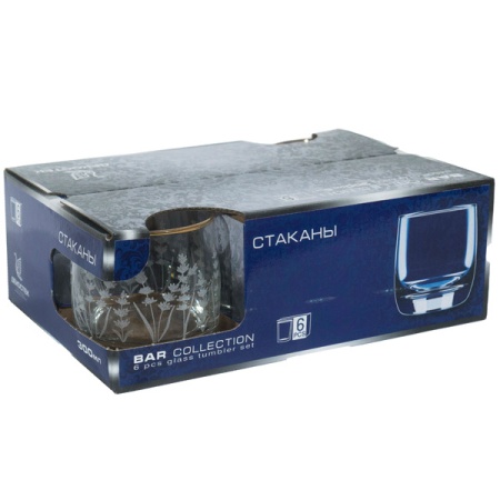 Набор стаканов Лаванда 300мл /160-Г36 Набор стаканов Лаванда 300мл /160-Г36