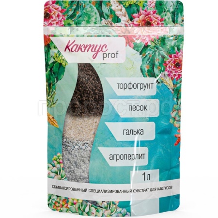 Субстрат Кактус 1л PROF Скорая Помощь Субстрат Кактус 1л PROF Скорая Помощь