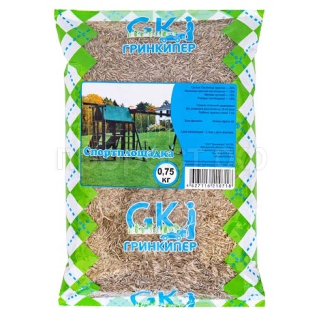 Семена газонной травы Спортплощадка 0,75кг Семена газонной травы Спортплощадка 0,75кг