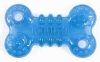 Игрушка для собак Жевательная косточка 10см голубая/000748/ Игрушка для собак Жевательная косточка 10см голубая/000748/