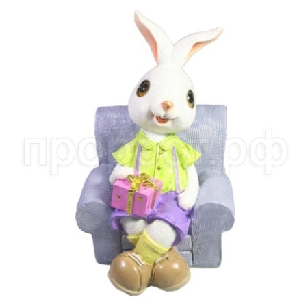 Копилка Зайка Тоша с подарком L10W9,5H14  718058/SK192 Копилка Зайка Тоша с подарком L10W9,5H14  718058/SK192