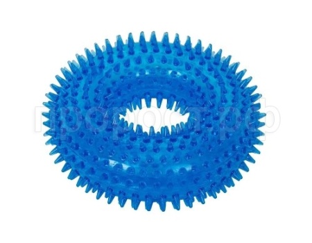 Игрушка для собак Кольцо с шипами Marli из термопластичной резины с пищалкой 12,5см/9120009 Игрушка для собак Кольцо с шипами Marli из термопластичной резины с пищалкой 12,5см/9120009