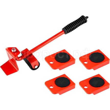 Набор д/перемещения мебели (4тележки-домкрат) 103935 /20шт/PARK  Набор д/перемещения мебели (4тележки-домкрат) 103935 /20шт/PARK