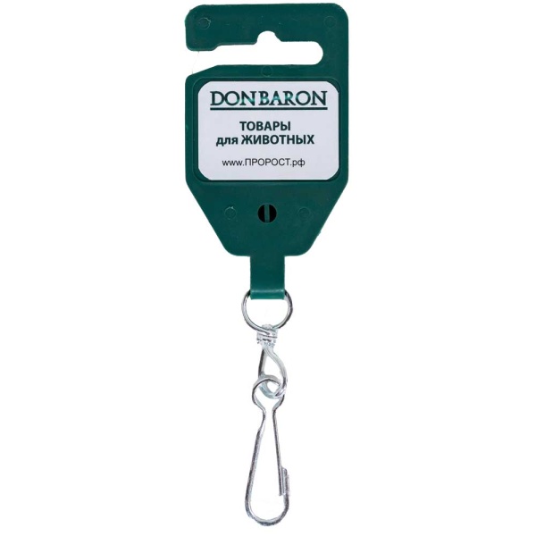 Карабин с вертлюгом №4 DONBARON Карабин с вертлюгом №4 DONBARON