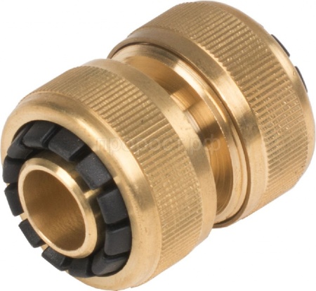 Муфта ремонтная для шланга 1/2" LISTOK ПРОФИ латунь LYM 5808С Муфта ремонтная для шланга 1/2" LISTOK ПРОФИ латунь LYM 5808С