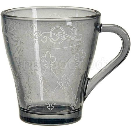 Кружка Французская лилия графит 250мл /1649-Н7Г /20шт/ДК Кружка Французская лилия графит 250мл /1649-Н7Г /20шт/ДК